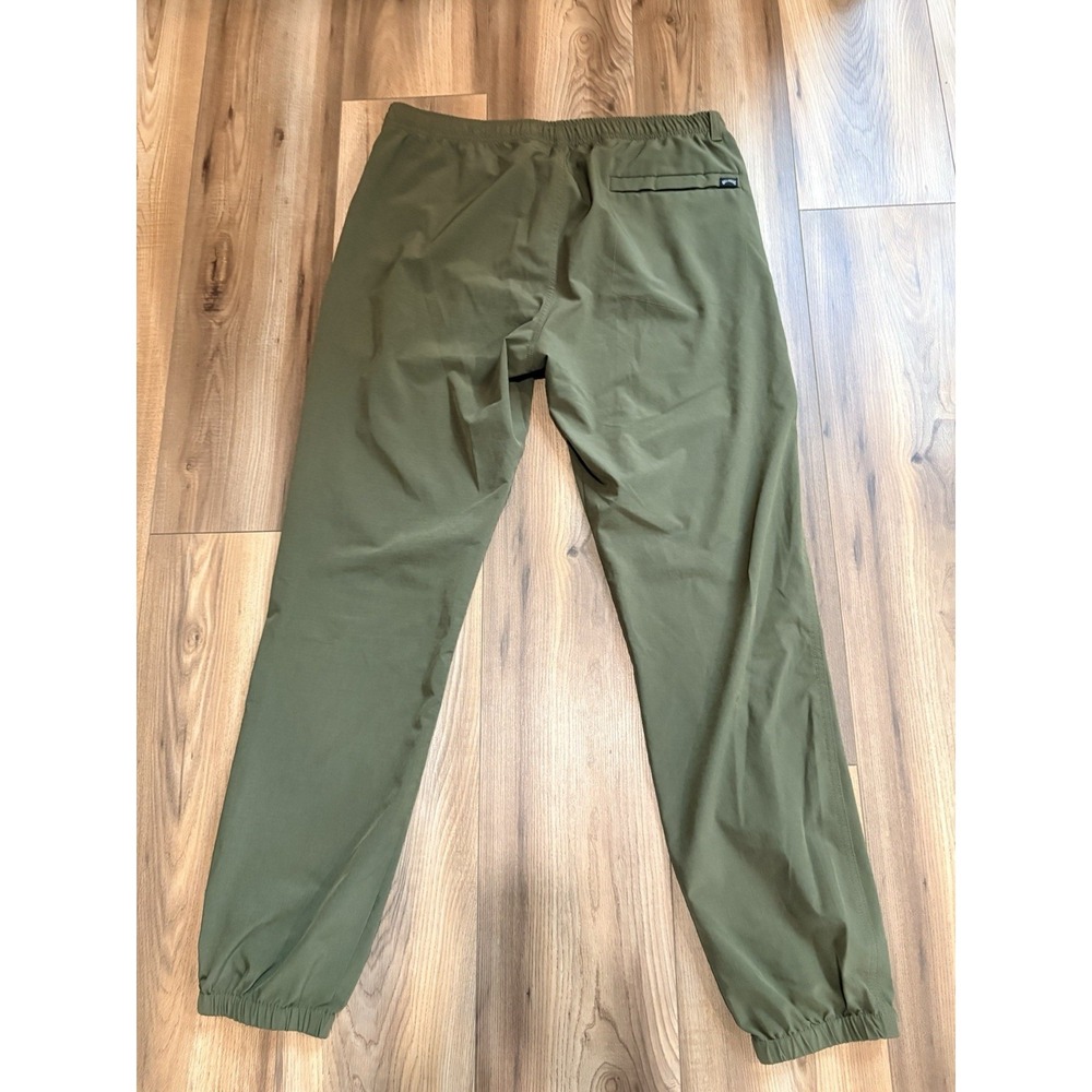 Billabong Adventure Division Nylon Joggers Pants Men's Large Army Green - Picture 6 of 8